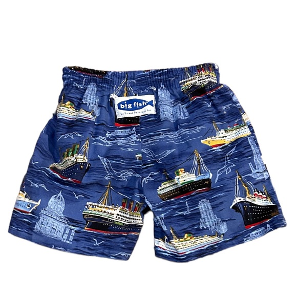 Big Fish baby swim trunks size 6 Mo - Picture 6 of 9